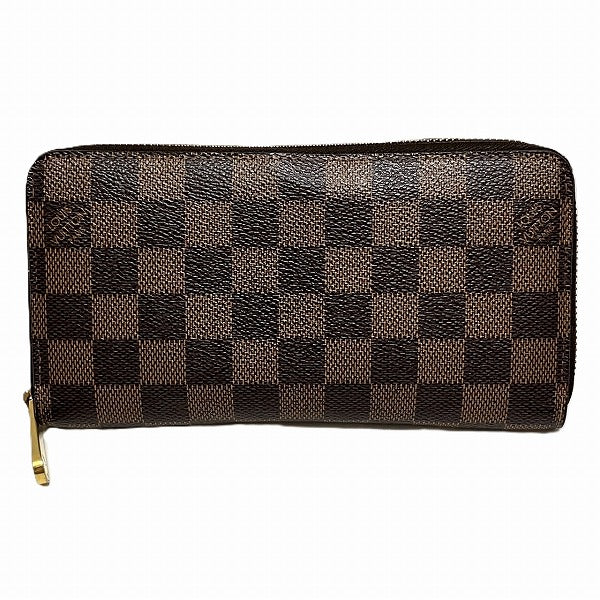 Louis Vuitton Damier Zippy Wallet N60015 in Good Condition