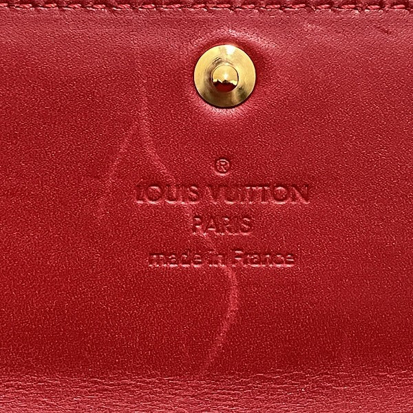 Louis Vuitton Vernis Portefeuille Sarah Long Wallet M93633 in Great Condition