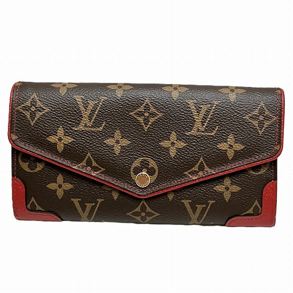 Louis Vuitton Monogram Portefeuille Sarah Retiro Long Wallet M61184 in Pristine Condition