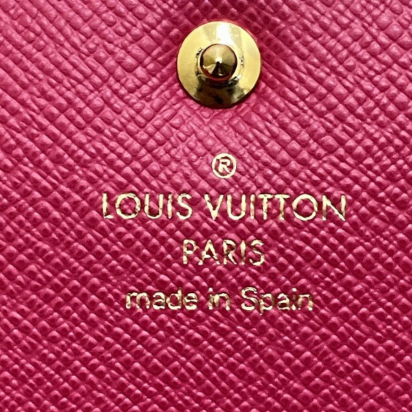 Louis Vuitton Monogram Portefeuille Emilie Flower Long Wallet M64202 in Great Condition