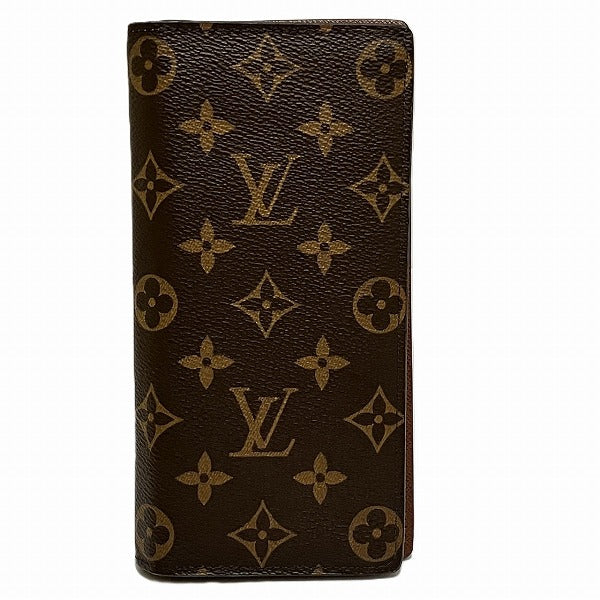 Louis Vuitton Monogram Portefeuille Brazza Long Wallet M66540 in Great Condition