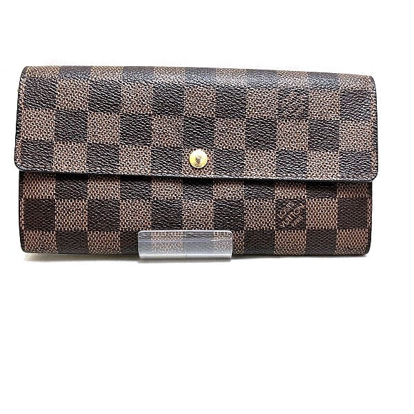 Louis Vuitton Damier Portefeuille Sarah Long Wallet N61734 in Good Condition