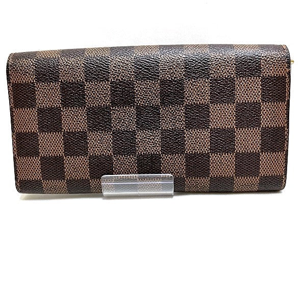 Louis Vuitton Damier Portefeuille Sarah Long Wallet N61734 in Good Condition