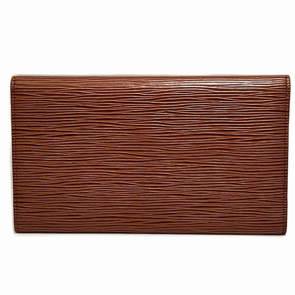 Louis Vuitton Epi Leather Long Wallet M63383 in Good Condition