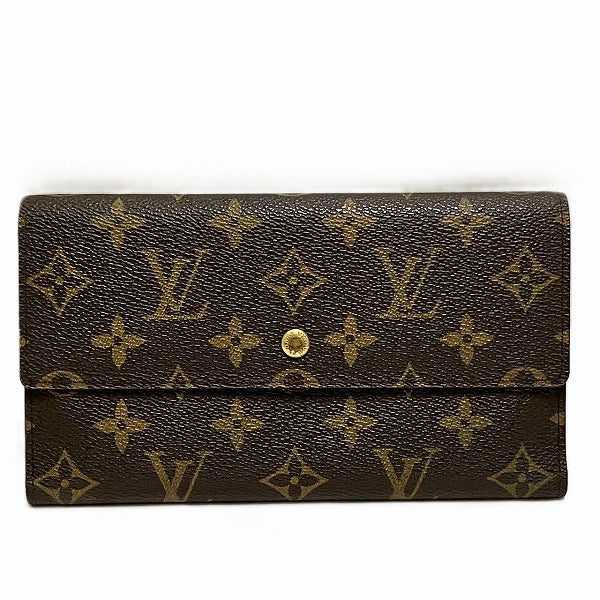 Louis Vuitton Monogram Portefeuille International Long Wallet M61215 in Good Condition