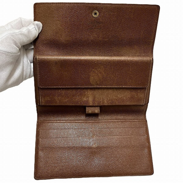 Louis Vuitton Monogram Portefeuille International Long Wallet M61215 in Good Condition