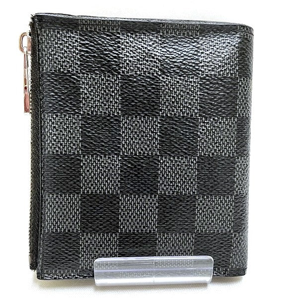 Louis Vuitton Damier Graphite Bifold Wallet N64021 in Good Condition