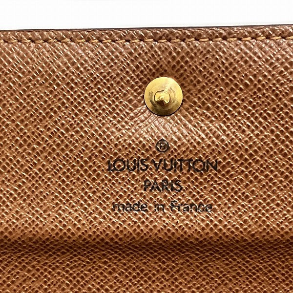 Louis Vuitton Monogram Portefeuille Tresor Etui Chequier Wallet M61200 in Great Condition