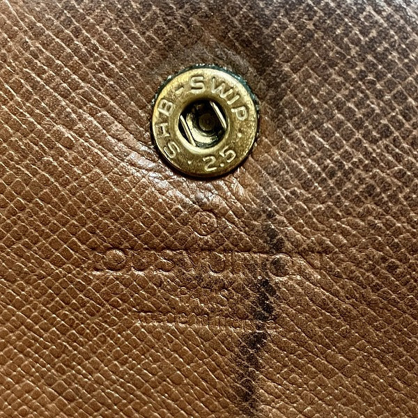 Louis Vuitton Monogram Portefeuille International Wallet M61215 in Good Condition