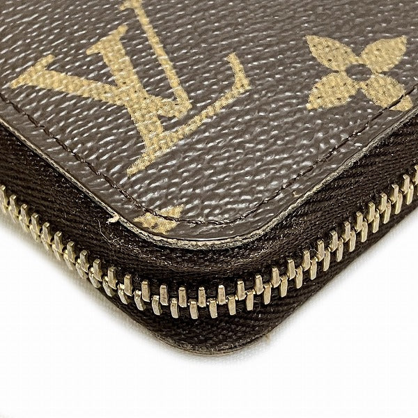 Louis Vuitton Monogram Zippy Wallet M60017 in Good Condition