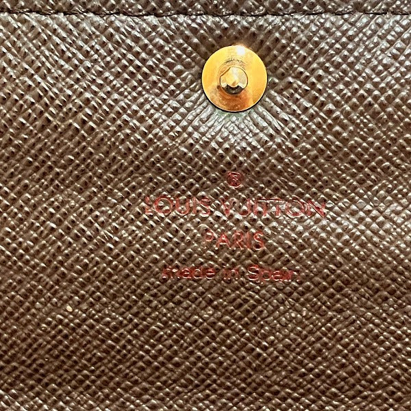 Louis Vuitton Damier Portefeuille Sarah Long Wallet N61734 in Good Condition