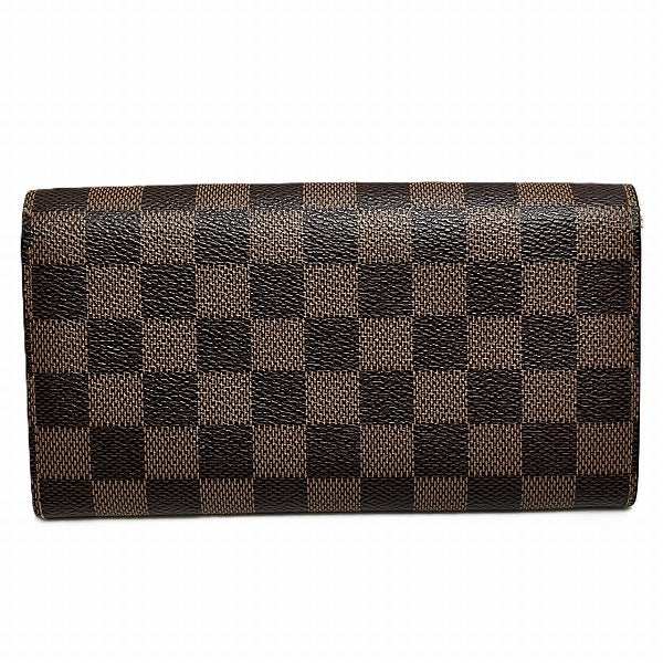 Louis Vuitton Damier Portefeuille Sarah Long Wallet N61734 in Good Condition