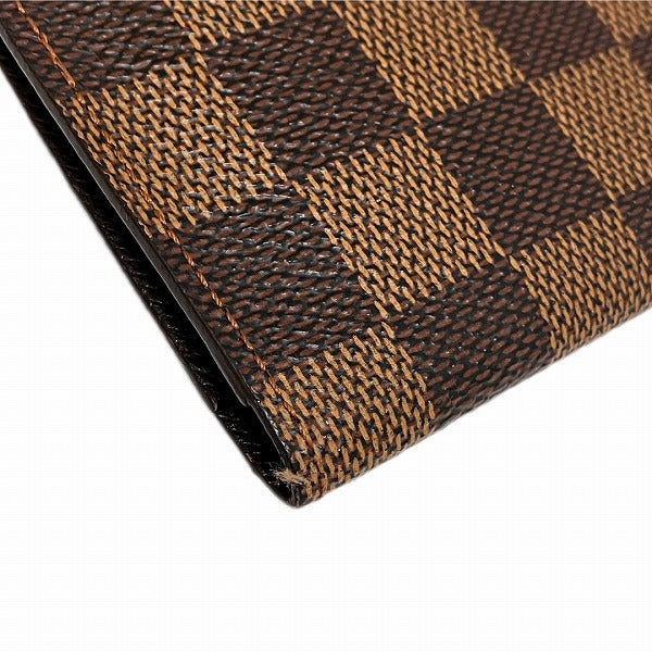 Louis Vuitton Damier Porte 2 Cartes Vertical N60533 Card Case in Good Condition