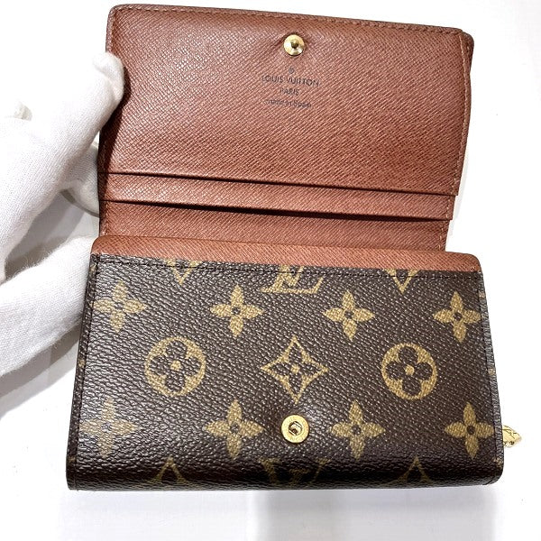 Louis Vuitton Monogram Portomonee Bifold Wallet M61730 in Great Condition