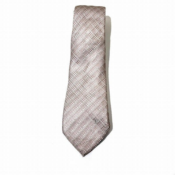 Louis Vuitton Silk 100% Micro Damier Tie in Good Condition