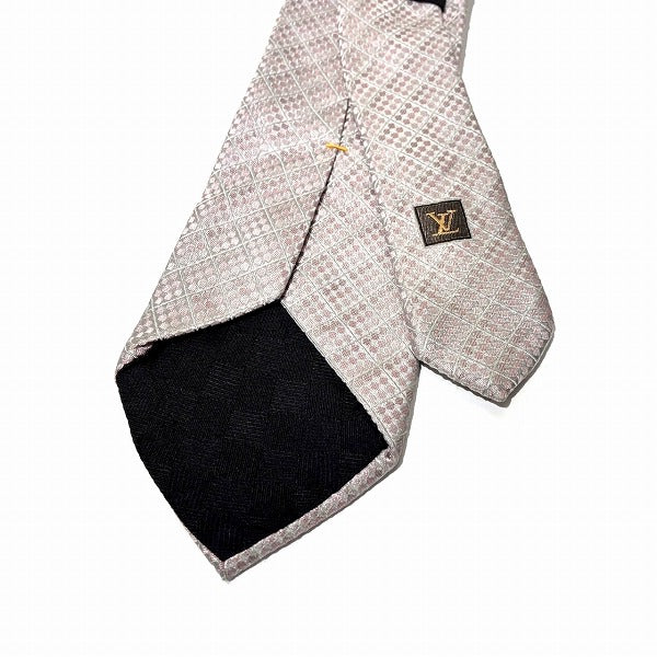 Louis Vuitton Micro Damier Silk Tie in Good Condition