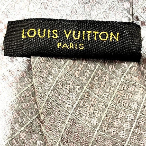 Louis Vuitton Silk 100% Micro Damier Tie in Good Condition