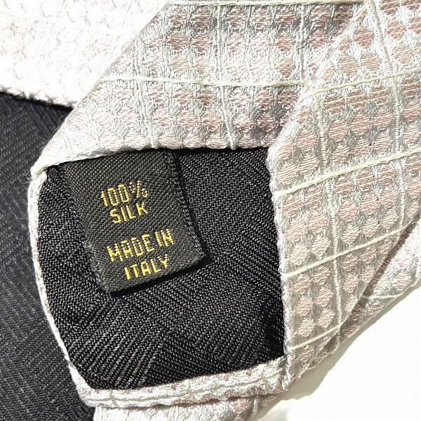 Louis Vuitton Silk 100% Micro Damier Tie in Good Condition