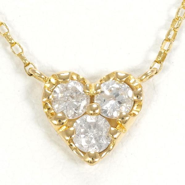 K18 Yellow Gold Diamond Necklace