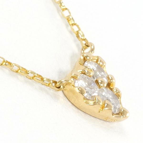 K18 Yellow Gold Diamond Necklace