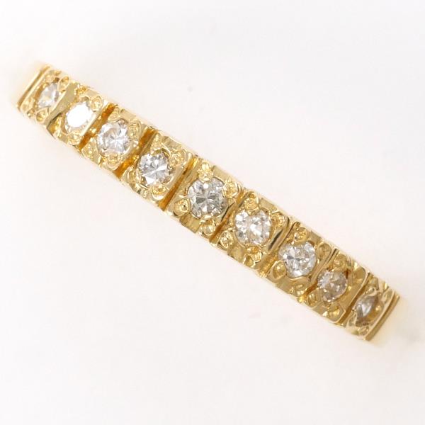 K18 Yellow Gold Diamond Ring 11