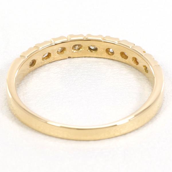 K18 Yellow Gold Diamond Ring 11