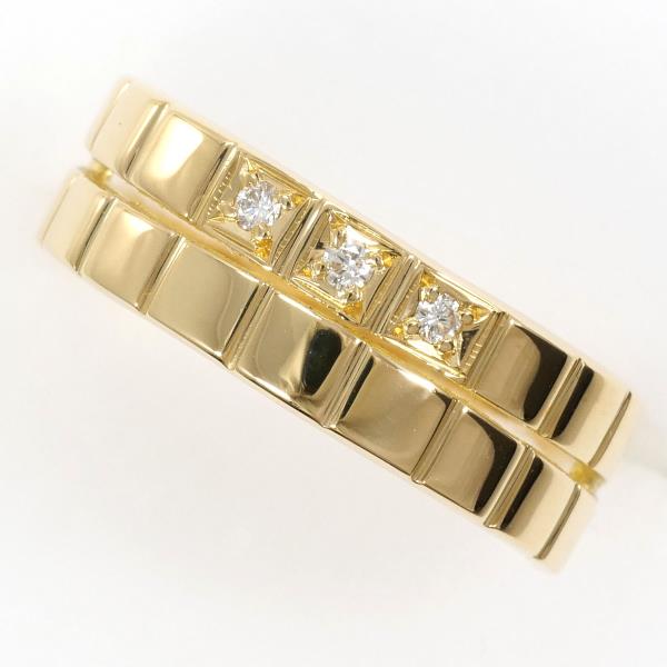 K18 Yellow Gold Diamond Ring 12