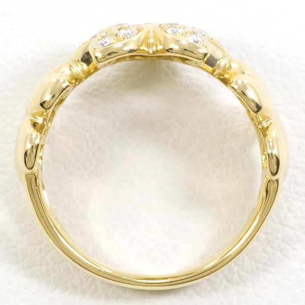 K18 Yellow Gold Diamond Ring 11.5