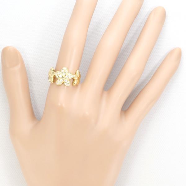 K18 Yellow Gold Diamond Ring 11.5