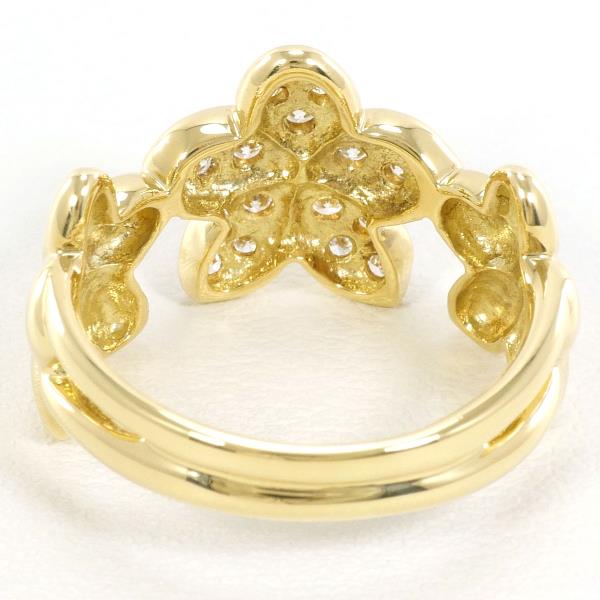 K18 Yellow Gold Diamond Ring 11.5