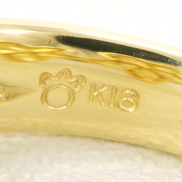 K18 Yellow Gold Diamond Ring 11.5