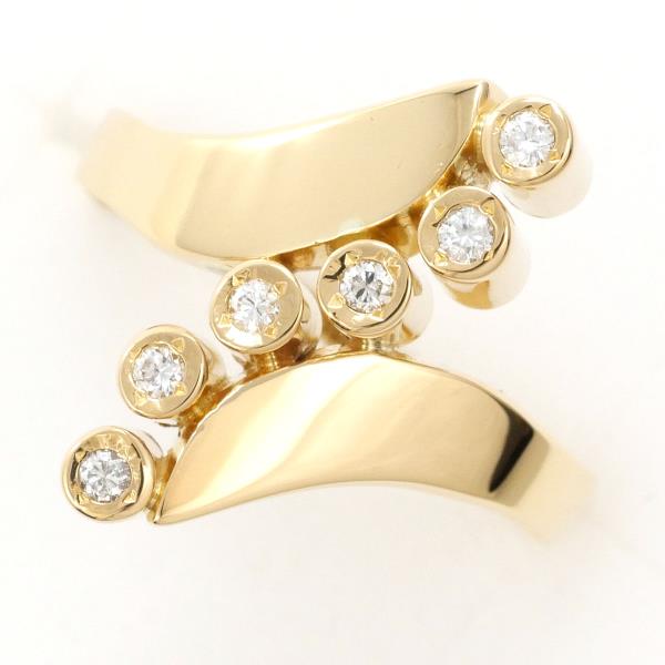 K18 Yellow Gold Diamond Ring 16