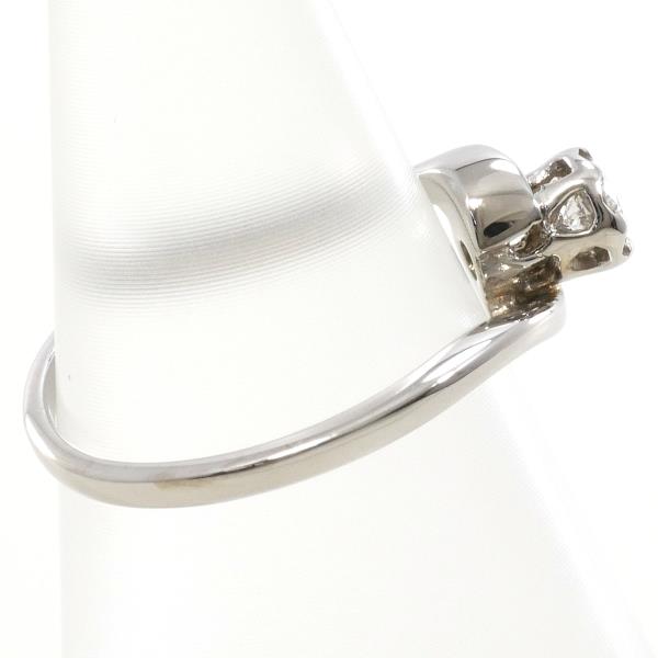 K9 White Gold Diamond Ring 4.5