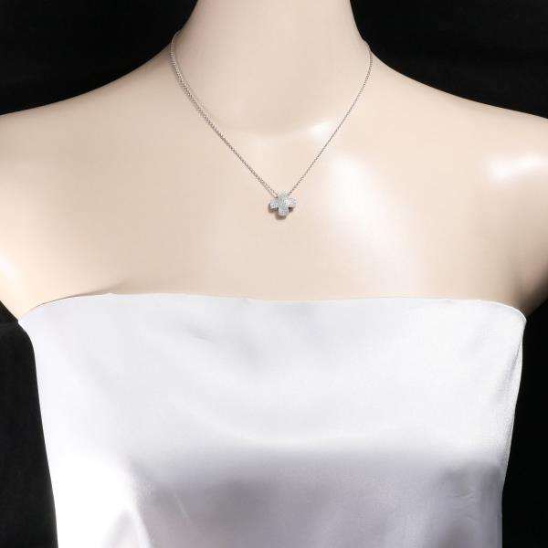 K18 White Gold Necklace 4.1g 40cm