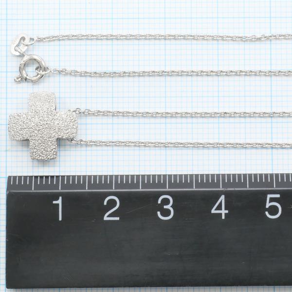 K18 White Gold Necklace 4.1g 40cm