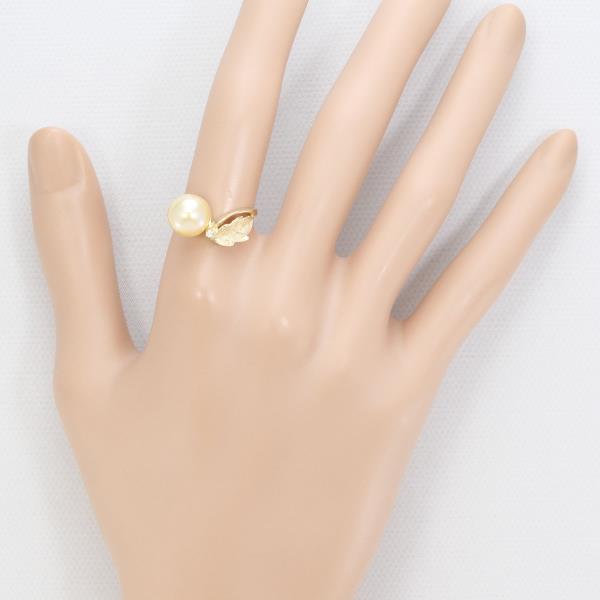 14K Yellow Gold Pearl Ring