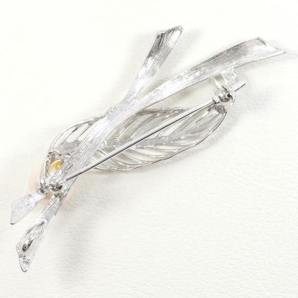 Silver Pearl Pendant Brooch