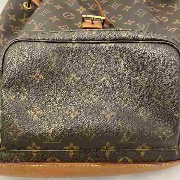 Louis Vuitton Monogram Montsouris GM Backpack M51135 in Good Condition