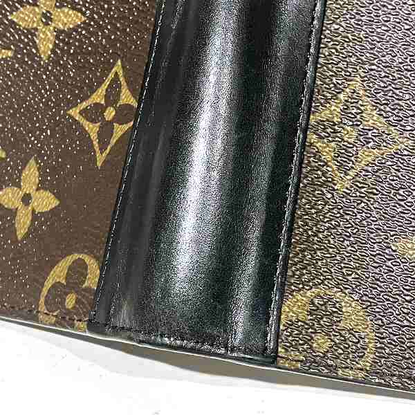 Louis Vuitton Monogram Macassar Gaspard Bifold Wallet M93801 in Great Condition