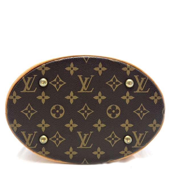 Louis Vuitton Monogram Petit Bucket Tote Bag M42238 in Good Condition