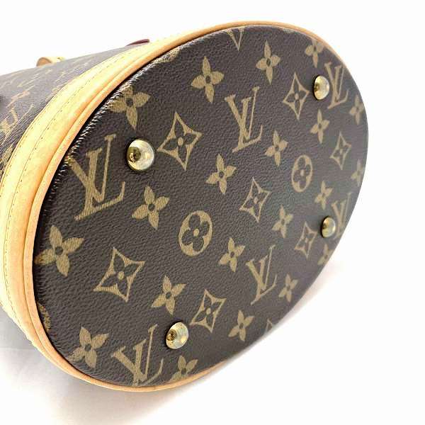 Louis Vuitton Monogram Petit Bucket Tote Bag M42238 in Good Condition