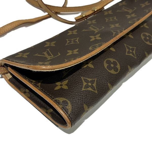 Louis Vuitton Monogram Pochette Twin GM Bag