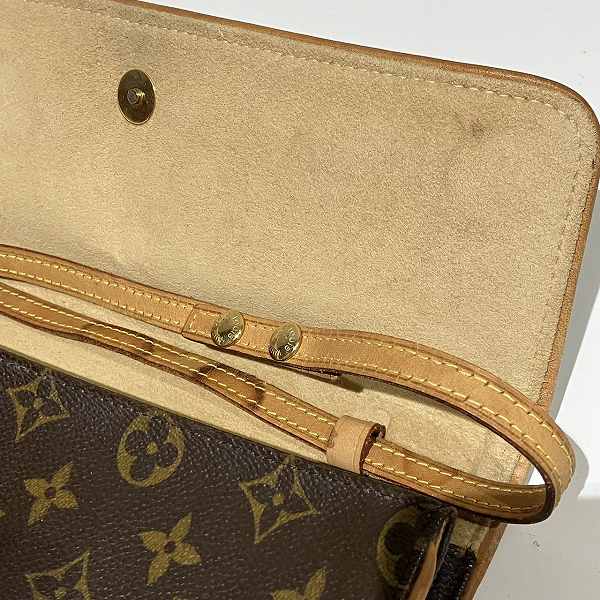 Louis Vuitton Monogram Pochette Twin GM Bag