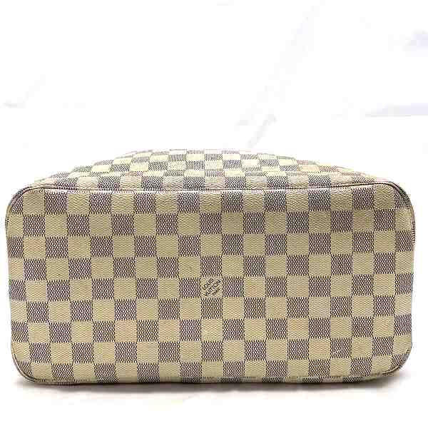 Louis Vuitton Damier Azur Neverfull MM Tote Bag N51107 in Good Condition