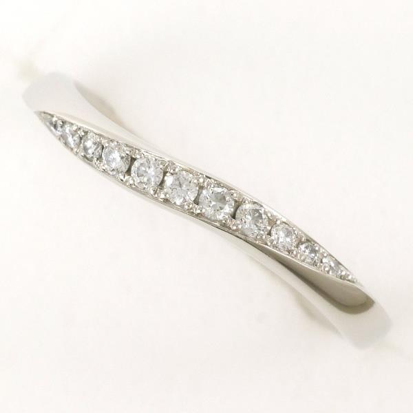 PT950 Platinum Diamond Ring Size 9 in Excellent Condition