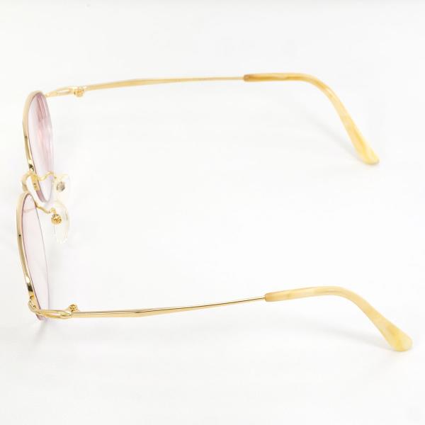 Christine Chorus K18YG Glasses Yellow Gold