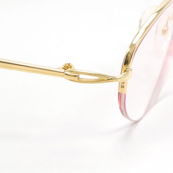 Christine Chorus K18YG Glasses Yellow Gold