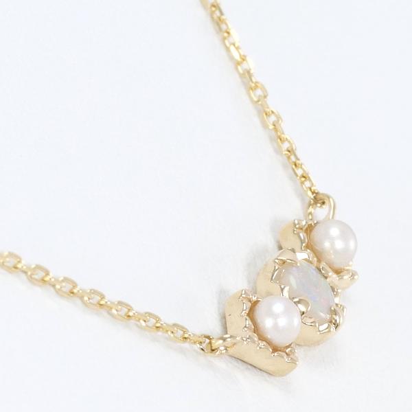 K10YG Opal Pearl Necklace