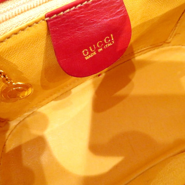 Gucci Leather Lady Lock Handbag in Great Condition