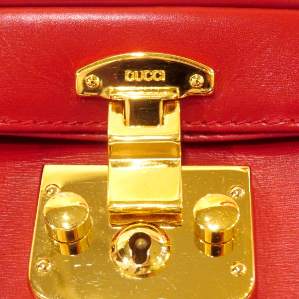 Gucci Leather Lady Lock Handbag in Great Condition